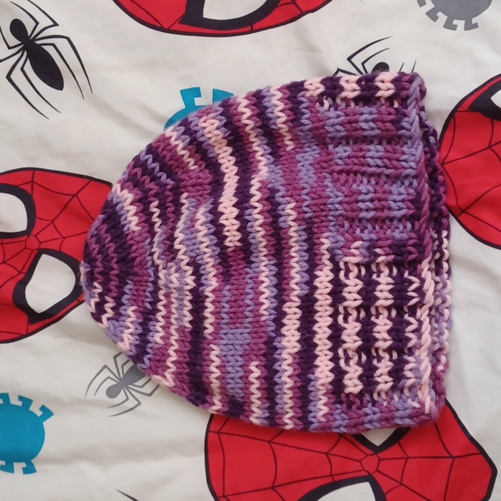 Hand made girls winter hat